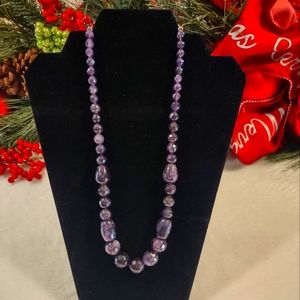 Jay King Sterling Silver Amethyst Necklace